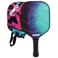 thumbnail image 1 of Pickleball Paddle Racket, Performance Lightweight Pickle Bat Racket | Polypropylene Honeycomb Core & Cushion Comfort Grip (12mm, Lightning Blue) With Half Cover, 1 of 5