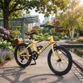 thumbnail image 5 of 20-24 inch Bike,6-Speed Mountain Bike for Men Women Boys Girls,Comfort Saddle,Gold, 5 of 10