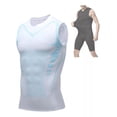 thumbnail image 1 of Camisas para hombres 1 par, Camisas para hombres Ligas para camisas Soportes elásticos ajustables para camisas con clips antideslizantes de bloqueo (20 par, negro), 1 of 7