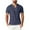 Navy, variant on Mgmyaa Summer Men's TShirts Casual Short Sleeve V-Neck Shirt Tops
