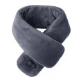 thumbnail image 2 of Bufanda / Polaina / Envoltura de cuello con calefacción eléctrica USB Pañuelo para el cuello Invierno Cálido Mantón para esquí al aire libre Ca Gris Macarena Bufanda de cuello de invierno para mujer, 2 of 8