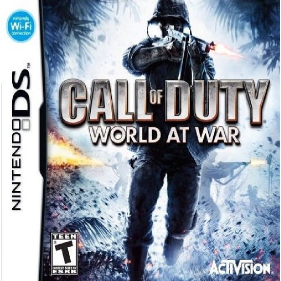 Restored Call of Duty: World at War (Nintendo DS, 2008) Shooter Game (Refurbished)