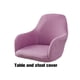 thumbnail image 2 of Fundas para sillas de comedor Injueey Decoración del hogar morado claro, 2 of 6