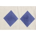 thumbnail image 6 of Casavani - 12'x15' Handblock Printed Blue Cotton Dhurrie Area Rugs for Bedroom & Dining Room, 6 of 6