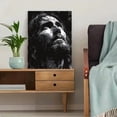 thumbnail image 5 of UXIEQU Dramatic Portrait Canvas Wall Art 15.75x11.81 Inches, 5 of 8