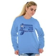 thumbnail image 3 of Mega Man Blue Bomber Cool 90s Anime Sweatshirt for Men or Women Brisco Brands M, 3 of 6