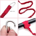 thumbnail image 4 of Retractable Paddle Rope with D-Shaped Carabiner, Fishing Rod Rope for Kayak, Canoe, Boat, 4 of 8