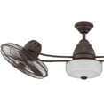 thumbnail image 6 of BW248BNK6-Craftmade Lighting-Bellows II - 48 Inch Dual Head Ceiling Fan-Brushed Polished Nickel Finish, 6 of 7