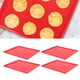 thumbnail image 4 of Almohadilla Para Pastel En Rollo, Diseño De Borde Elevado Que Evita Que Se Pegue Estera Deshidratadora De Frutas Flexible Para Hornear Pasteles, 4 of 7