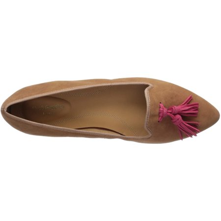 hush puppies women's sadie tassel slip on loafer flat