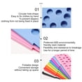 thumbnail image 3 of Multi Color Plastic Fast Clothes Folding Board Lazy Shirt T-Shirt Folding Tool Quick Fold Organizer for Closet Laundry Room Kids Adult Clothing Storage Dorm Household Space Saving Accessory, 3 of 6