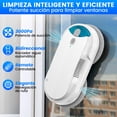 thumbnail image 2 of Limpiador de Ventanas Inteligente Automático | Tecnología de Ondas Sonoras + Control Remoto | Para Ventanas, Azulejos y Puertas de Vidrio, 2 of 6