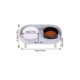 thumbnail image 2 of Single Set Dual Bowls Pet Feeding Bowl For Cat And Dog With Anti-spill Design, 2 of 5