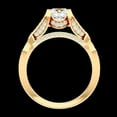 thumbnail image 3 of 2.30 Ct Round Cut Moissanite Diamond Stunning Bridal Ring for Women Solid 14K Yellow Gold Size 8 (D/VVS1) by Diamond-Capitals, 3 of 8