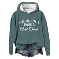 thumbnail image 1 of WEAIXIMIUNG Sweatshirt pour Femmes Col Rond Mode Féminine Imprimé Lettre Hoodie Décontracté Coupe Ample Pull Sweatshirt, 1 of 2