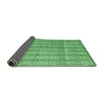 thumbnail image 2 of Ahgly Company Indoor Rectangle Abstract Emerald Green Modern Area Rugs, 4' x 6', 2 of 4
