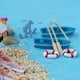 thumbnail image 2 of de Barco Azul Pequeño Modelo de Resina de Bricolaje con para Decoración de Microlandschaft, 2 of 8