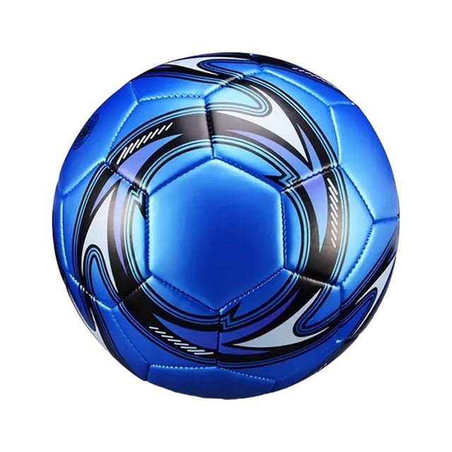 Balón de fútbol Eigraketly para niños y adultos tamaño 5 color Azul