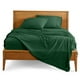 thumbnail image 1 of Bare Home Juego de Sábanas de 4 Piezas Premium 1800 Collection, Tamaño King, Verde Bosque, 1 of 9
