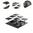 thumbnail image 6 of colcolo Acrylic Display Stand Cupcake Stand for Toys Badges Decoration and Organizer Black, 6 of 7