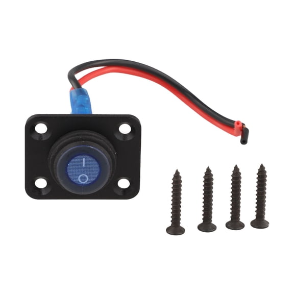 Baguer Marine Electrical Switch Waterproof Switch Panel 12V Dc Compatibility High Strength Materials Led Indicator Lights