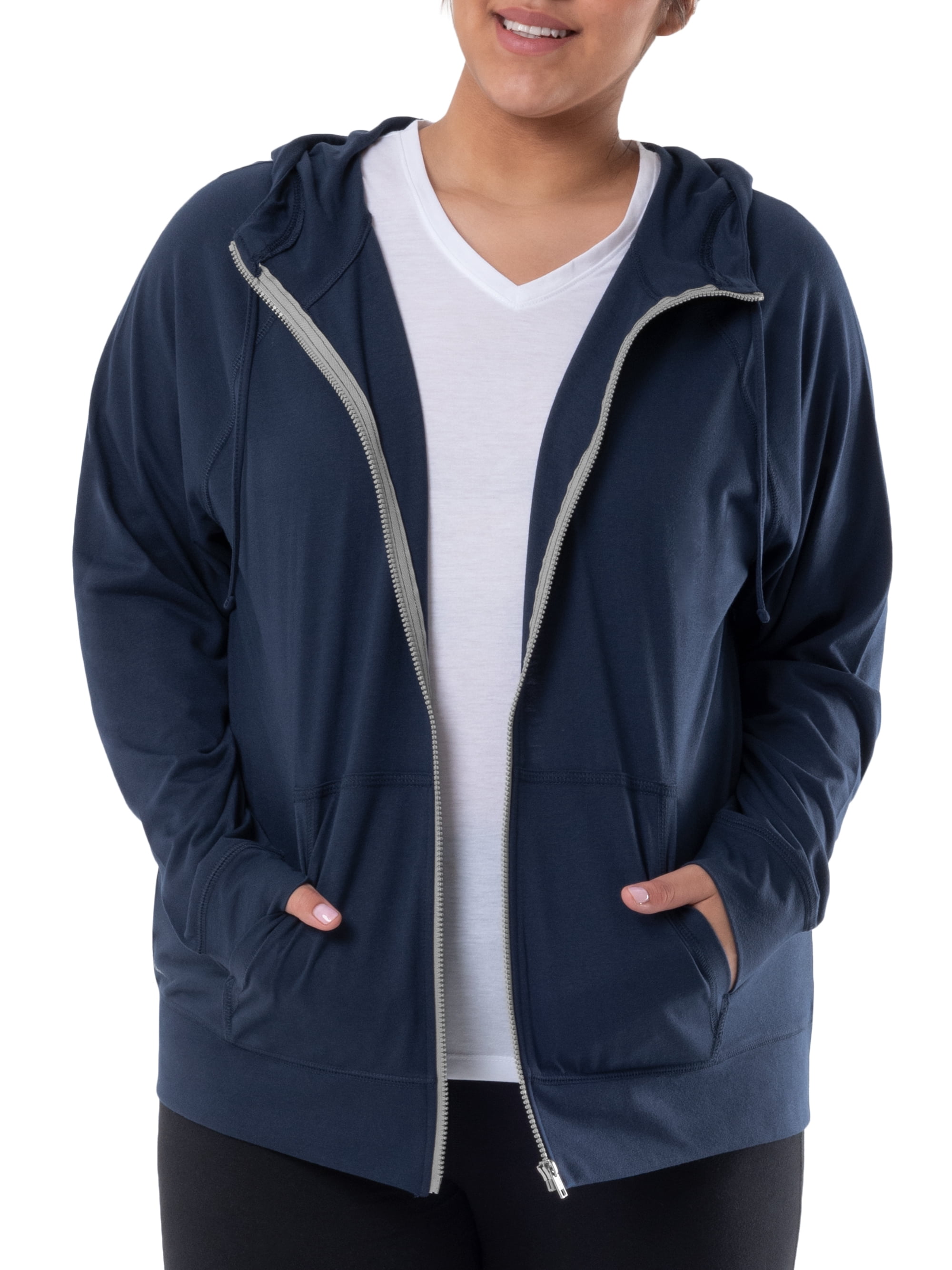 Women’s Chic Plus Size Zip-Up Outerwear main image 1