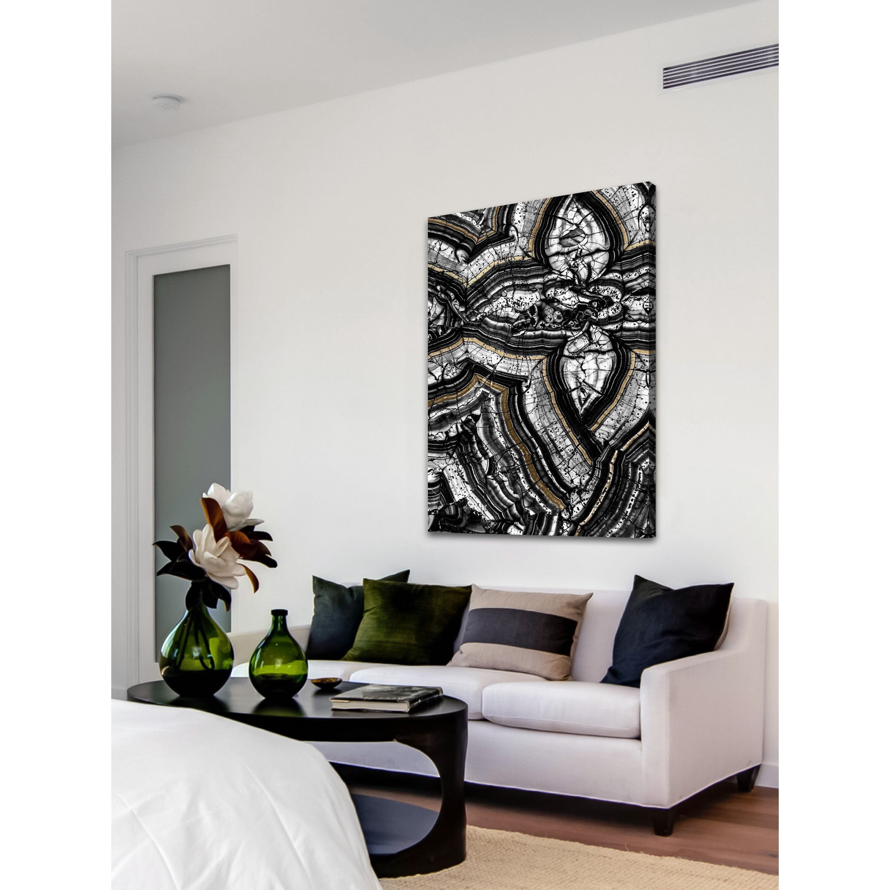 Marmont Hill - "Layer Fragments" Painting Print on Wrapped Canvas