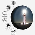 thumbnail image 6 of Kdxio Peggy's Cove Lighthouse for Tire Cover Wheel Protectors Tyre Covers Weatherproof Wheel Covers Universal Fit for Trailer Rv SUV Truck Camper Travel Trailers 14 inch, 6 of 8