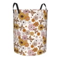 thumbnail image 2 of Balery Sunflowers And Butterflies Round Laundry Basket with Handles Waterproof Freestanding Laundry Hamper for Clothes Toys in the Dorm and Family-, 2 of 8
