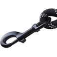 thumbnail image 4 of Strong Nylon Dog Leash Rope with Comfortable Padded Handle Training Lead for Medium and Large Breeds Dogs - Heavy Duty 5ft Long (Fluorescent Green), 4 of 4