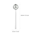 thumbnail image 3 of OULII 1Pc Stainless Steel Small Soup Ladle Food Grade Safety Cooking Utensils for Home Cooks, 3 of 8