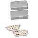 thumbnail image 1 of Tipo de sello Humbucker Pickup cubre con doble bobina Pickup Baseplate para guitarra, 1 of 9