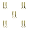 thumbnail image 2 of Bewildely Paquete de 2 soportes para llaveros con gancho en U, accesorios para hacer joyas, bronce Type2 NO2 Bewildely CBP197384, 2 of 5