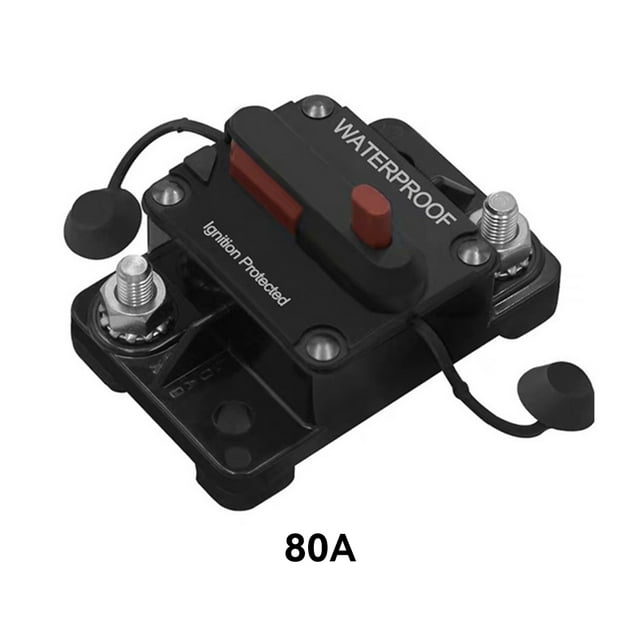 VONKY Car Speaker Circuit Breaker Modified Replacement Detachable Automotive Vehicle Amplifier Disconnector Part Accessories 80A