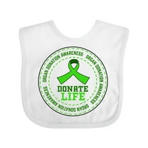 Inktastic Donate Life-Organ Donation Awareness Boys or Girls Baby Bib