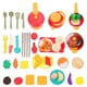 thumbnail image 2 of 49PCS / SET NIÑOS COCINA JUEGO JUEGO DE JUGUETE UBLEJO DE COCINA DE COCINA JUGAR COMIDAS DE SIMULACIÓN CUTÍCULOS JUGUETES, 2 of 5