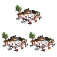 thumbnail image 1 of Vogacara Juego de 21 piezas de animales de granja, figuras de animales de granja diminutas realistas, juguete para niños de fiesta Type1 NO1, 1 of 6