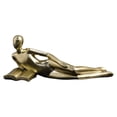 thumbnail image 3 of Rongfmy Abstract Thinker Statue Thinker Statue Abstract Sculpture Craft Decorative Resin D, 3 of 9