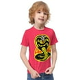 thumbnail image 2 of Cobra Kai T-Shirt for Boys Girls, Unisex Crew Neck Tee for Teen Kid, Casual Short Sleeve Tops, 6-12 Y, 2 of 6