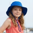 thumbnail image 2 of Boys Girls Beach Bucket Hat 6-10 Years Outdoor Sun Hat For Toddler Baby Kids Fishing Hat UPF 50+ Mesh Breathable Sun Hat Beach Hat Summer Cap Swim Fishing Safari, 2 of 5