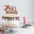 thumbnail image 4 of Cake Topper PINKAAJ, tema de carreras de caballos del 80 cumpleaños de Cowboy, 4 of 6