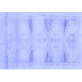 thumbnail image 1 of Ahgly Company Machine Washable Indoor Rectangle Persian Blue Traditional Area Rugs, 4' x 6', 1 of 4