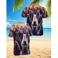 thumbnail image 2 of Netecom Pigeon Hunting Hawaiian Shirt for Men, Funny Style, Button Down Summer Beach Short Sleeve, S-5XL, 2 of 6