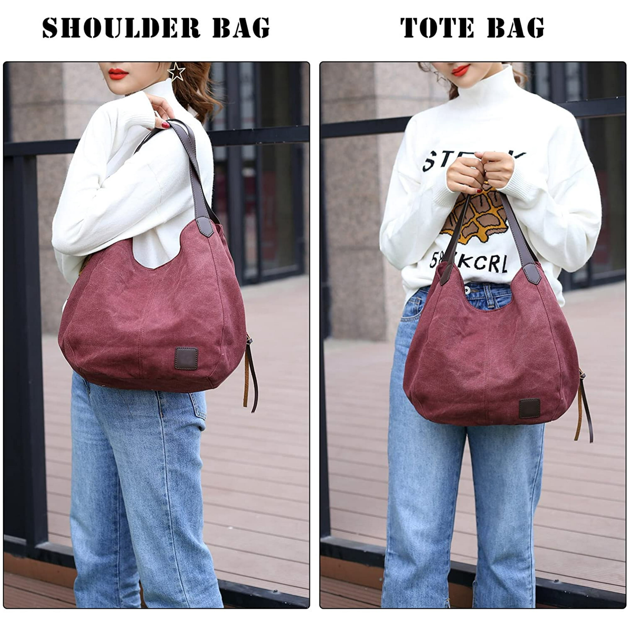 Women's canvas handbags hotsell
