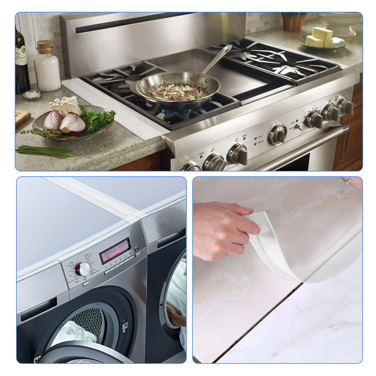Forliver Stove Gap Covers, Kitchen Silicone Stove Counter Gap