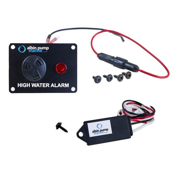 Alarma digital de agua alta de la bomba Albin - 12V