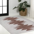 thumbnail image 4 of JONATHAN Y WASHABLE 5 x 8 Area Rug, Chayton Minimalist Geometric - Gray/Brown, WSH110E-5, 4 of 7
