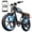 Black-48V/25Ah, variant on HOVSCO Electric Bike for Adults, 750W Motor, 60 Miles Range, 20'' Fat Tire E-Mountain Bike, 7-Speed E-Bike with Full Suspension UL2849