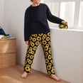 thumbnail image 5 of Hirioo Sunflower 6 for Teenagers' Pajama Pants Womens Lounge Pants with Pockets Pj Bottoms Pants for Men-Large, 5 of 6