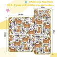thumbnail image 5 of Yorkie Dog and Flower Florals Toddler Nap Mats for Kids Preschool,Sleeping Mat Bag or Kids,Toddler Sleeping Bag,Toddler Nap Mat or Daycare, 5 of 6